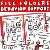 Behavior File Folder Activities: Functional Life Skills Sp