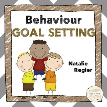 Preview of Behavior Goal Setting For Students - Assessment and Reflection Worksheets