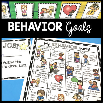 Preview of Behavior Goals and Awards - Social Skills and Classroom Rules and Expectations