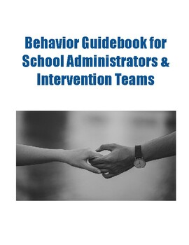 Preview of Behavior Guidebook for School Principals and Intervention Teams