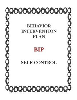 Preview of Behavior Intervention Plan - Defiant Behavior