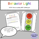 Behavior Light: Anger Activity-Social Emotional Learning