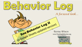 Behavior Log - software
