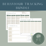 Behavior Log & Tracker *Editable* Plus a Communications Log