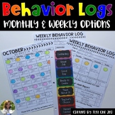 Behavior Logs: Monthly & Weekly