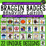 Behavior Management Braggin Badges | Reward Tags