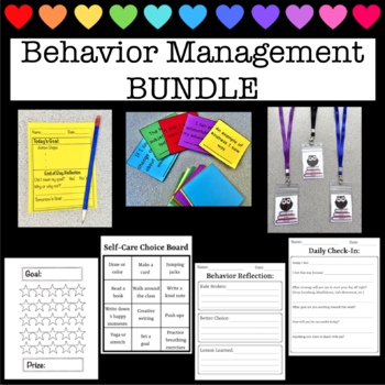 Preview of Behavior Management BUNDLE - 7 Resources Included!