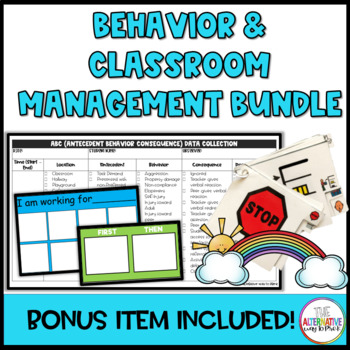 Preview of Behavior and Classroom Management Bundle