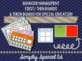 First Then Boards + Token Boards | Special Education