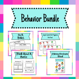 Behavior Management Bundle (Think Sheets, Calming Strategi