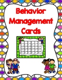 Behavior Management Cards