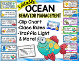 Behavior Management- Class Rules, Clip Chart & More EDITABLE