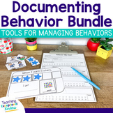 Behavior Management Documentation with Tracking Sheets and