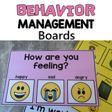 Behavior Management Emoji Boards for Preschool & SPED