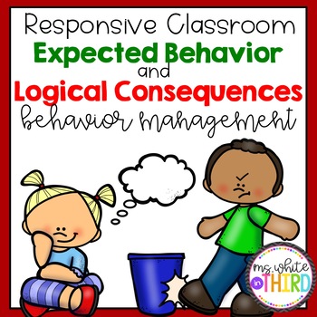 Preview of Expected Behavior & Logical Consequence Behavior Management Support