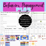 Behavior Management & Intervention Plan & Resources (print
