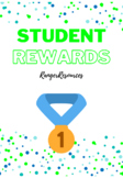 Behavior Management: Rewards Catalogue