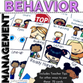 Behavior Management Visuals with Be Healthy Cards