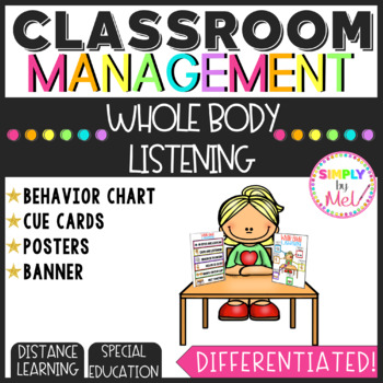 Preview of Classroom Management l Whole Body Listening l Print & Go