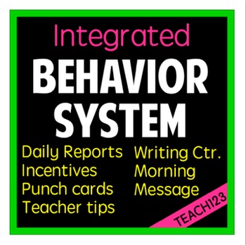 Preview of Class Chart, Behavior Management System