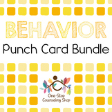 Behavior Incentive Punch Cards: Themed Design – One-Stop Counseling Shop