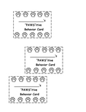 Behavior Punch Cards