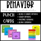 Behavior Punch Cards