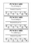 Behavior Punch Cards