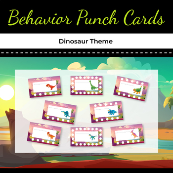 Punch Cards, Behavior Management, Goal Setting & Rewards