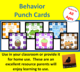 Behavior Punch Cards Set 5