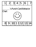 Behavior Punch Chart