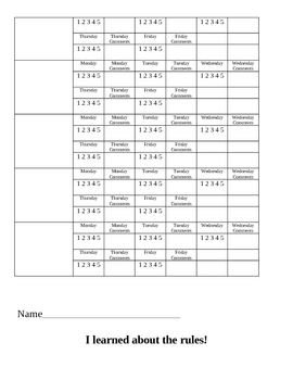 Behavior Recording and Reporting Forms- FREE! by Teaching Jessie