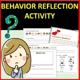 Behavior Reflection Activity