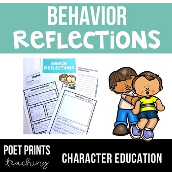 Preview of Behavior Reflection, Apology Letter