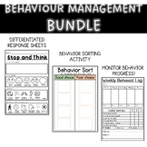 Behavior Reflection Response Sheet / Parent Communication 