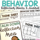 Behavior Reflection: Think Sheets and Journal