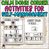 Behavior Relfection Mat | Calm Down Corner Activities for 