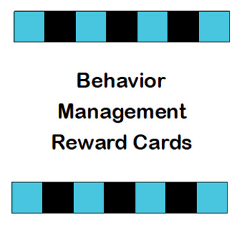 Preview of Behavior Reward Cards