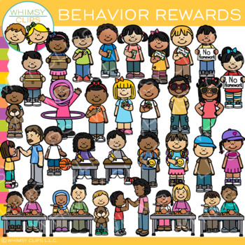 Preview of School Behavior Rewards Clip Art