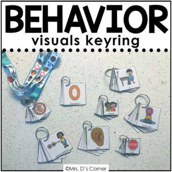 Preview of Behavior Ring Visuals | Behavior Lanyard Visuals (55 images included)