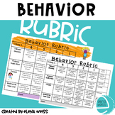 Behavior Rubric