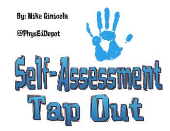 Preview of Behavior Self-Assessment Closure "Tap-Out" Posters