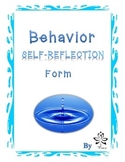 Behavior Self-Reflection