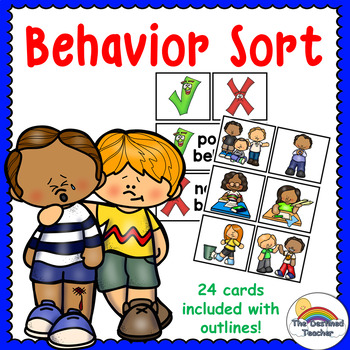 Preview of Behavior Sort Activity