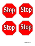 Behavior Stop and Go Signs