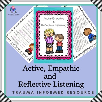 Preview of Behavior Support : Active, Empathic and Reflective Listening