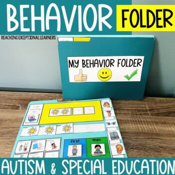 Preview of Behavior Support Folder for Autism and Special Education