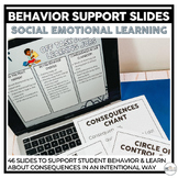 Behavior Support Pack | Consequences Lesson Slides
