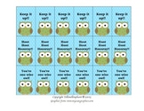 Behavior Tags - Owl Free