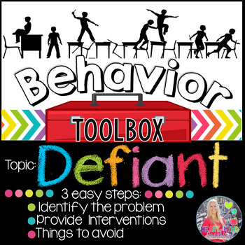 Preview of Behavior Intervention Toolbox: DEFIANT